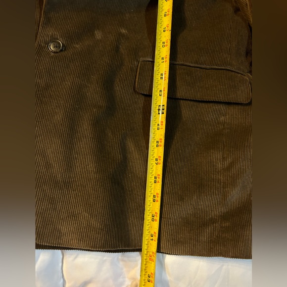 Saddlebred Chocolate Corduroy Men’s Blazer 48R - Picture 11 of 12